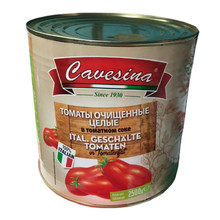 Томаты очищенные целые «Cavesina» в томатном соке